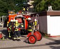 Brand Wohnung mit Menschenrettung Koeln Vingst Ostheimerstr  P024